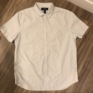 Men’s Forever 21 Short Sleeve Polka Dot Shirt XL